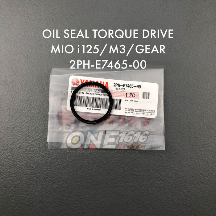 Yamaha Genuine Oil Seal Torque Drive Seal 2PH-E7465-00 for Mio i125/Soul i125/Gear