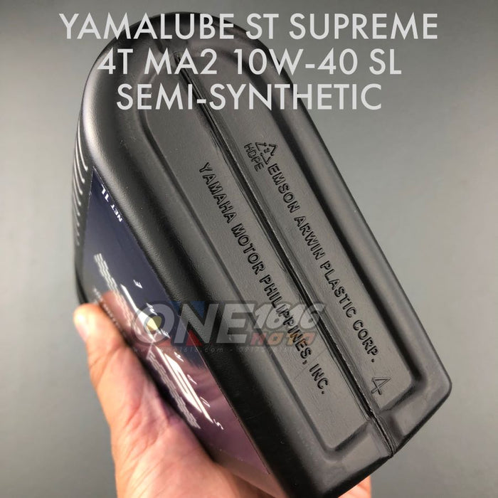 Yamaha Yamalube ST Supreme Semi Synthetic 10W40 1 Liter Engine Oil for Manual Transmission Motorcycles