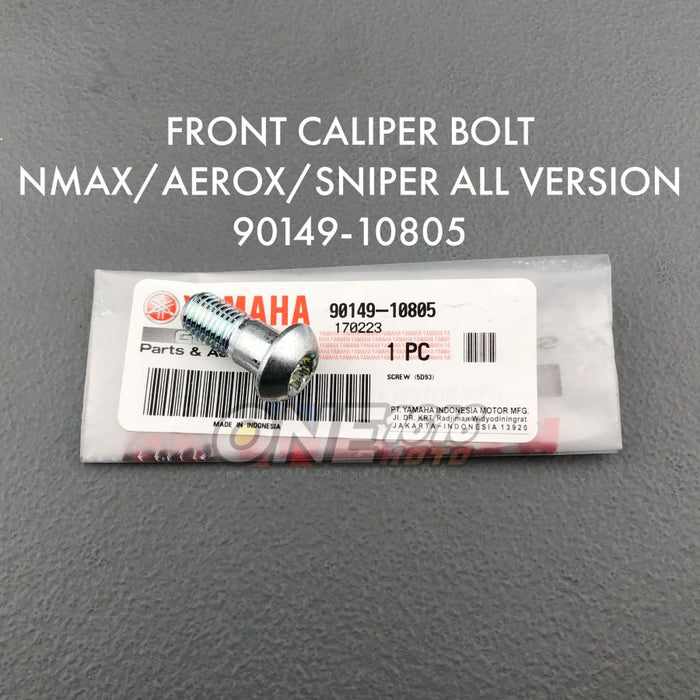 Yamaha Genuine Front Caliper Bolt 90149-10805 for Nmax/Aerox/Sniper All Versions