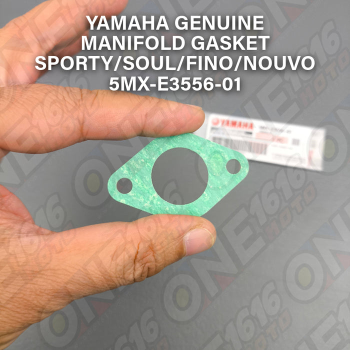 Yamaha Genuine Manifold Gasket 5MX-E3556-01 for Mio Sporty/Soul/Fino/Nouvo