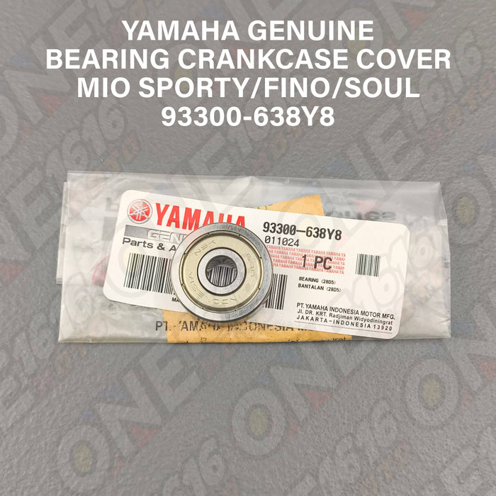 Yamaha Genuine Bearing 0638 Crank Case Cover 93300-638Y8 For Mio Sporty/Soulty/Fino/Soul