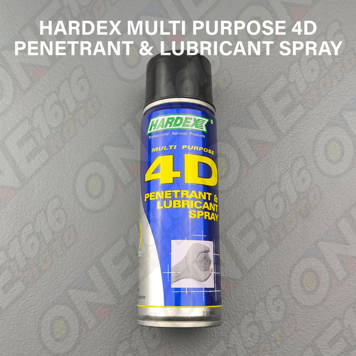 Hardex 4D Penetrant and Lubricant Spray Multi Purpose Use Original