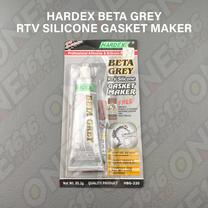 Hardex Beta Grey STV Silicone Gasket Maker Original