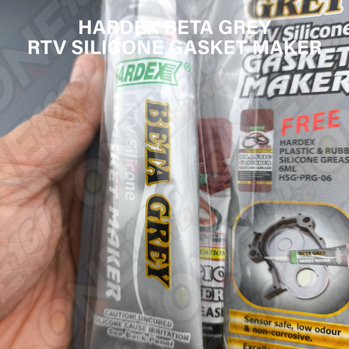 Hardex Beta Grey STV Silicone Gasket Maker Original