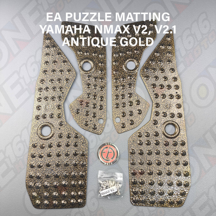 EA Matting for NMAX V2, V2.1 Antique Gold Aluminum Powder Coated