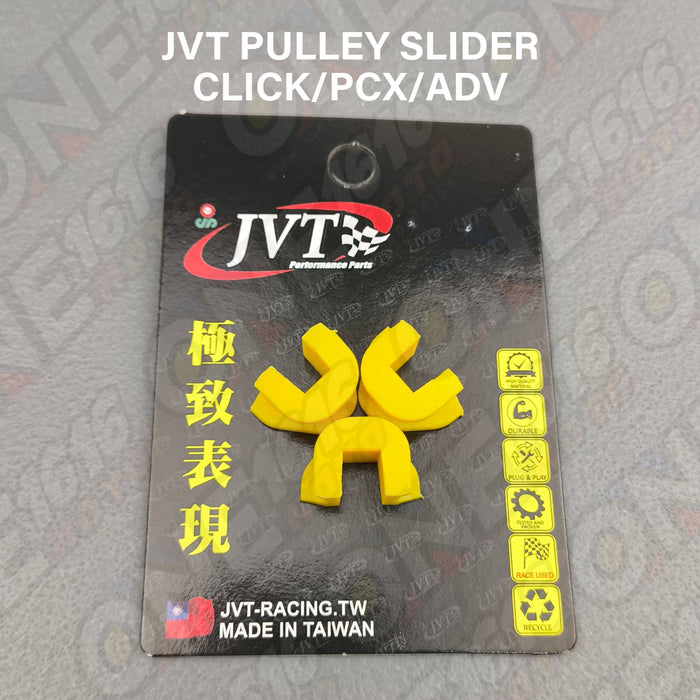 JVT Pulley Slider Set For Click/PCX/ADV 3 Pcs Heavy Duty Performance Parts Original
