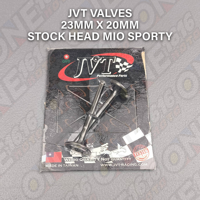 JVT Valves 23x20mm Stock Head For Mio Sporty Heavy Duty Performance Parts Original