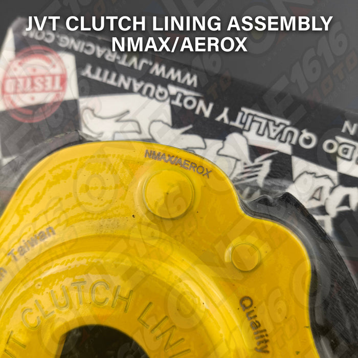 JVT Clutch Lining Assembly for Nmax/Aerox All Versions Heavy Duty Performance Parts Original