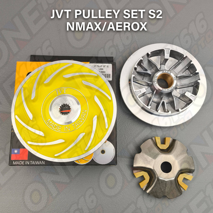JVT Pulley Set S2 For Nmax/Aerox All Versions Heavy Duty Performance Parts Original