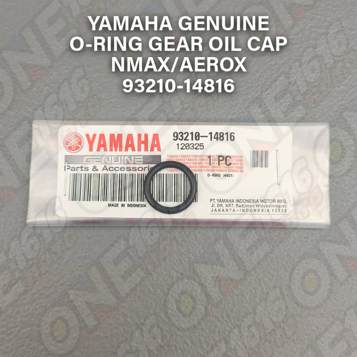 Yamaha Genuine O-Ring Gear Oil Cap 93210-14816 for Nmax/Aerox All Versions