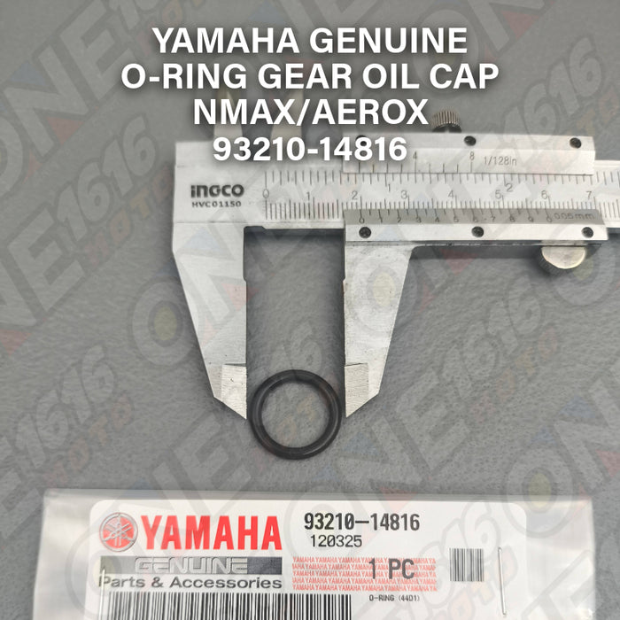 Yamaha Genuine O-Ring Gear Oil Cap 93210-14816 for Nmax/Aerox All Versions