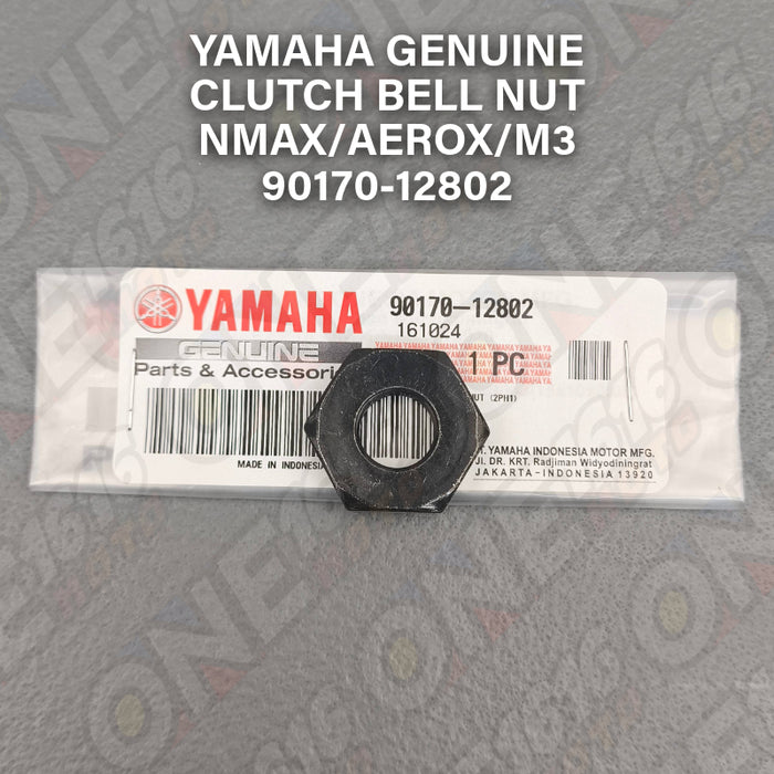 Yamaha Genuine Clutch Bell Nut 90170-12802 for Nmax/Aerox/Mio i125/Soul i125 All Version
