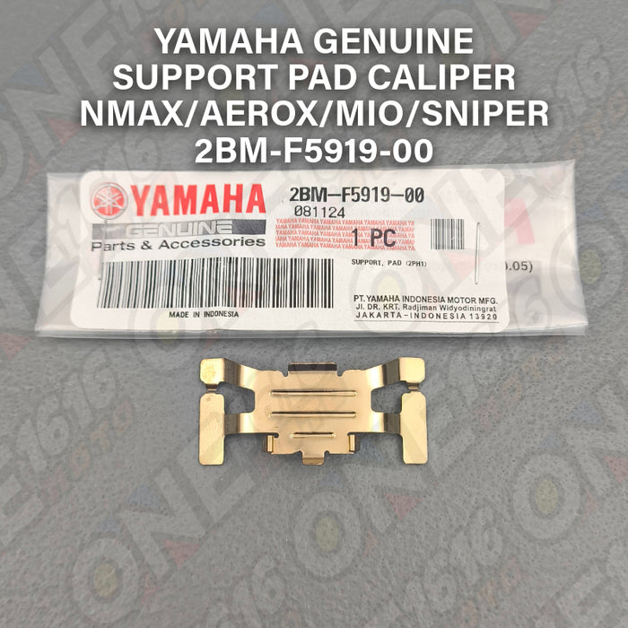 Yamaha Genuine Support Pad Front Caliper 2BM-F5919-00 for Nmax/Aerox/Gravis/Mio/Sniper All Version