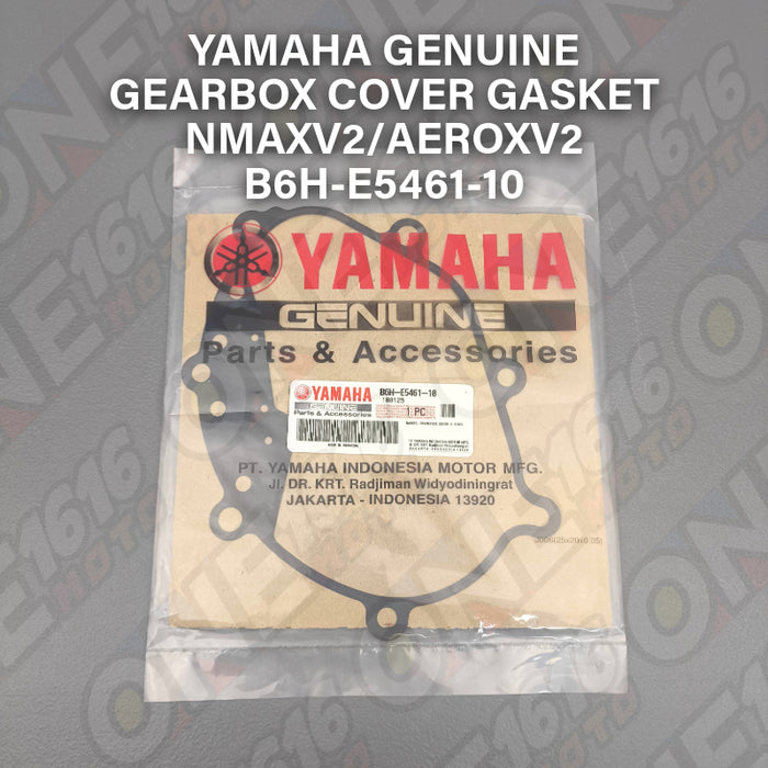 Yamaha Genuine Gearbox Cover Gasket B6H-E5461-10 for Nmax V2 Aerox V2