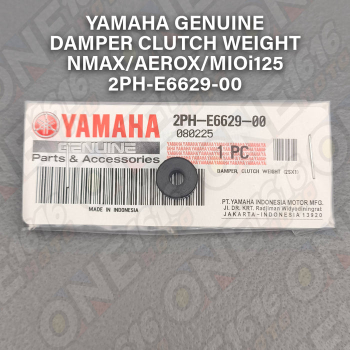 Yamaha Genuine Damper Clutch Weight 2PH-E6629-00 for Nmax/Aerox/Mio i125/Soul/MXi/Gravis/Sporty/Gear/Fazzio