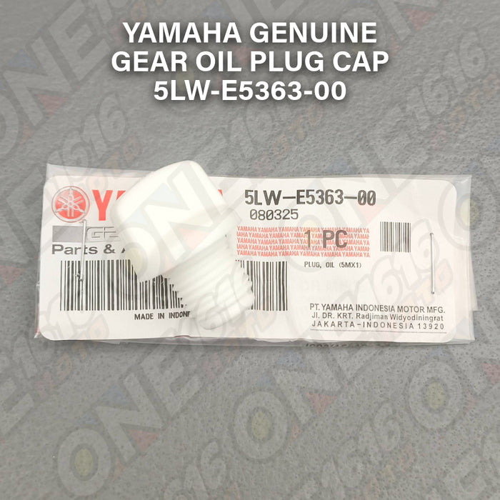 Yamaha Genuine Gear Oil Plug Cap 5LW-E5363-00 for Nmax/Aerox/Mio i125/Fazzio/Gear/Gravis