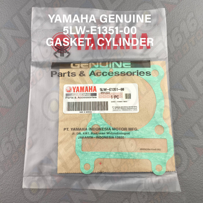 Yamaha Genuine Base Gasket 5LW-E1351-00 For Mio Sporty/Soul/Amore