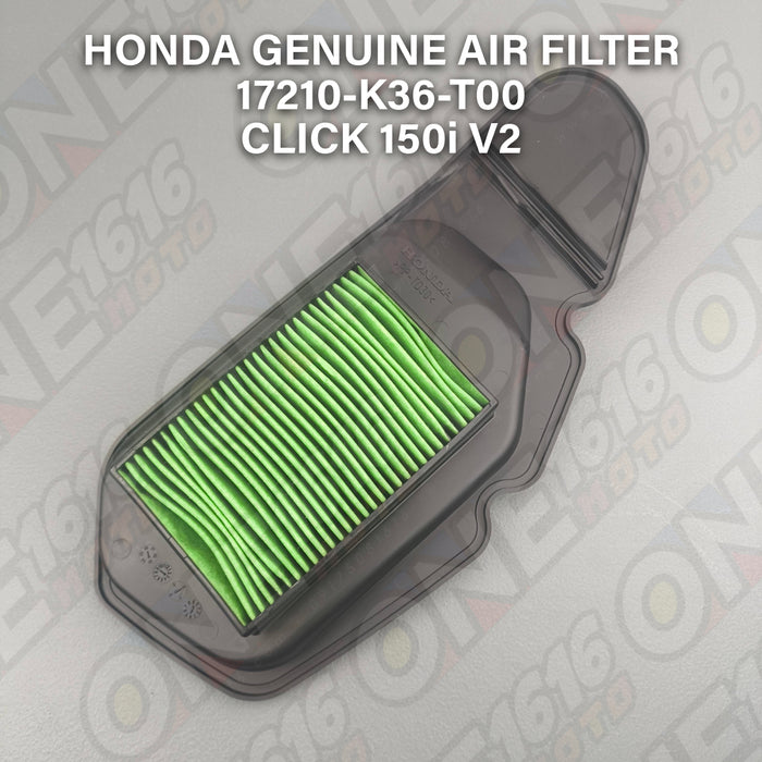 Honda Genuine Air Filter Element 17210-K59-A70 for Click 150 V2