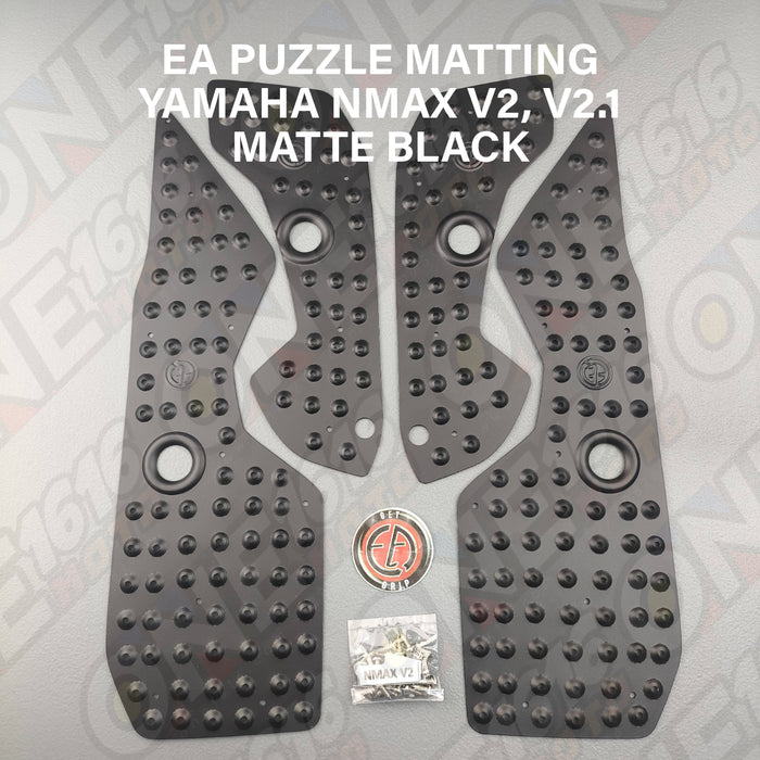 EA Matting for NMAX V2, V2.1 Matte Black Aluminum Powder Coated