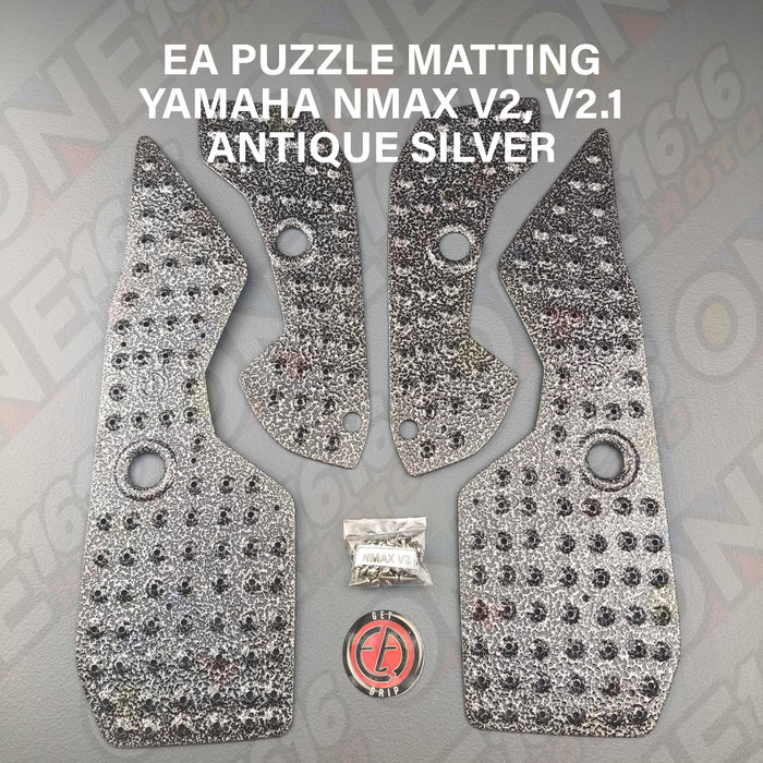 EA Matting for NMAX V2, V2.1 Antique Silver Aluminum Powder Coated