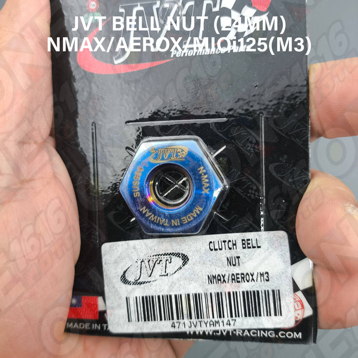 JVT Clutch Bell Nut For Nmax/Aerox/Mio i125/M3 24mm Heavy Duty Performance Parts Original