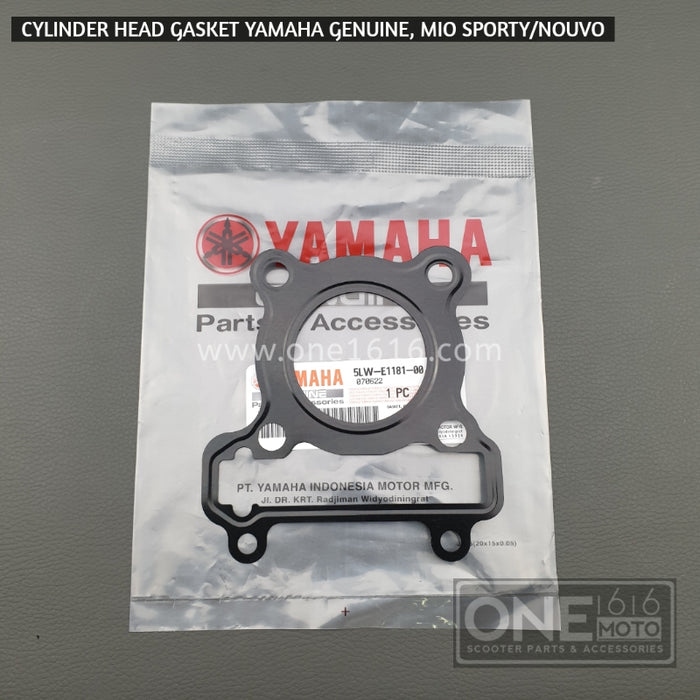 Yamaha Genuine Cylinder Head Gasket 5LW-E1181-00 for Mio Sporty/Soul/Amore