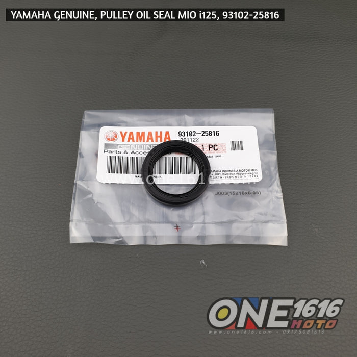 Yamaha Genuine Pulley Oil Seal 93102-25816 for Mio i125
