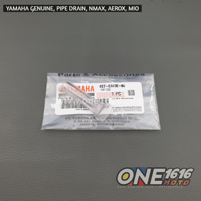 Yamaha Genuine Pipe Drain 4ST-E443E-00 for Nmax, Aerox, Mio