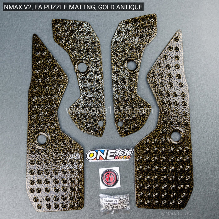 EA Puzzle Matting Original Antique Gold Heavy Duty For Nmax V2 V2.1