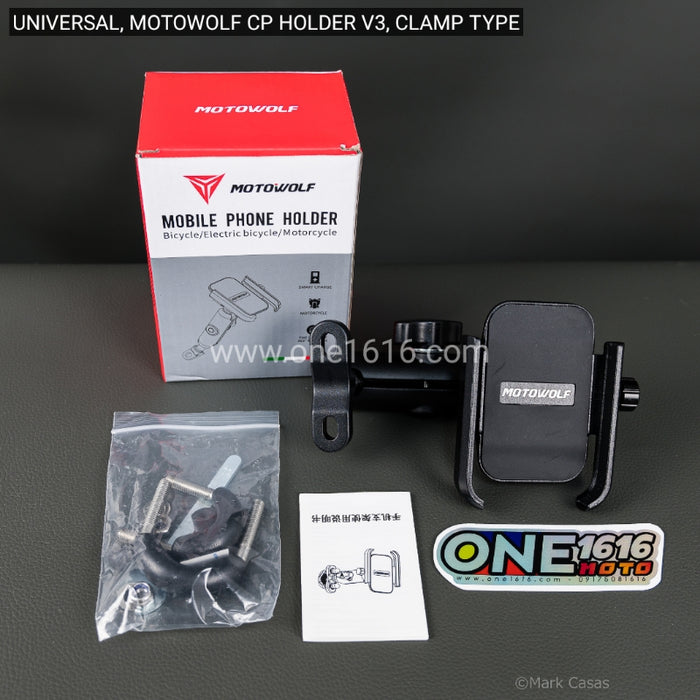 Motowolf Phone Holder V3 Ball Joint Mirror Mount Type Original