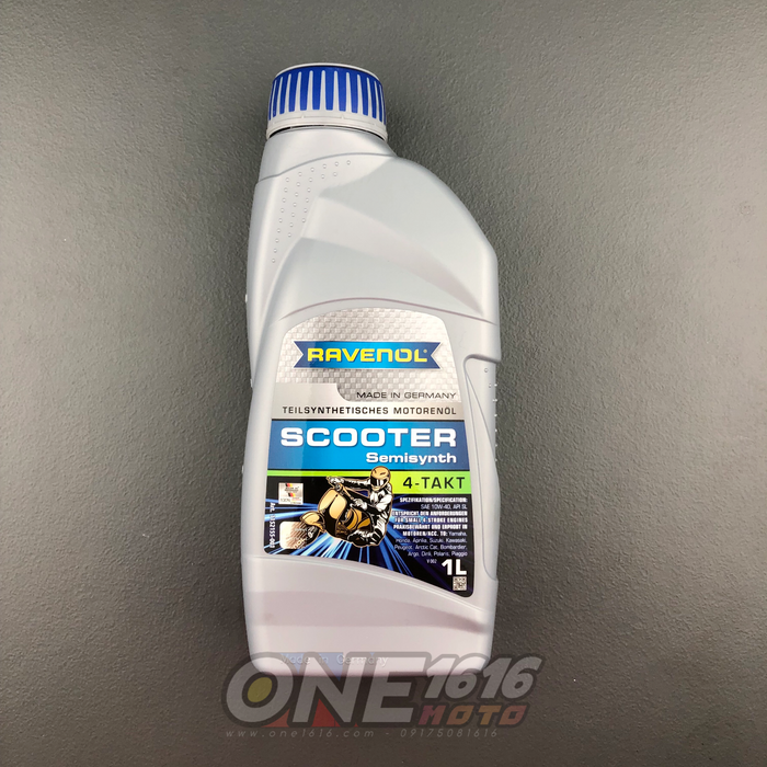 Ravenol Scooter 4T 10W40 Semi-Synthetic Engine Oil 1 Liter Original Made in Germany