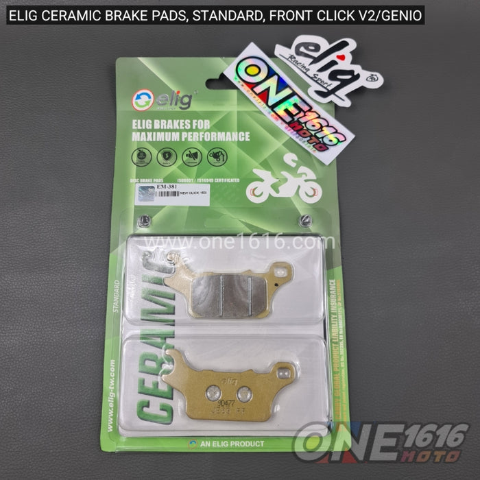 Elig Ceramic Brake Pads EM-381 CST Standard