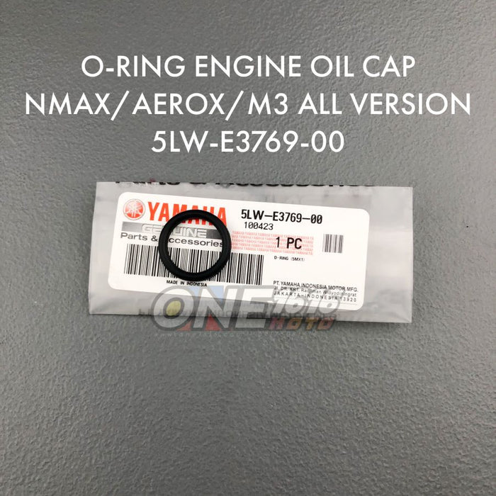 Yamaha Genuine O-Ring Engine Oil Cap 5LW-E3769-00 for Nmax/Aerox/M3 All Versions