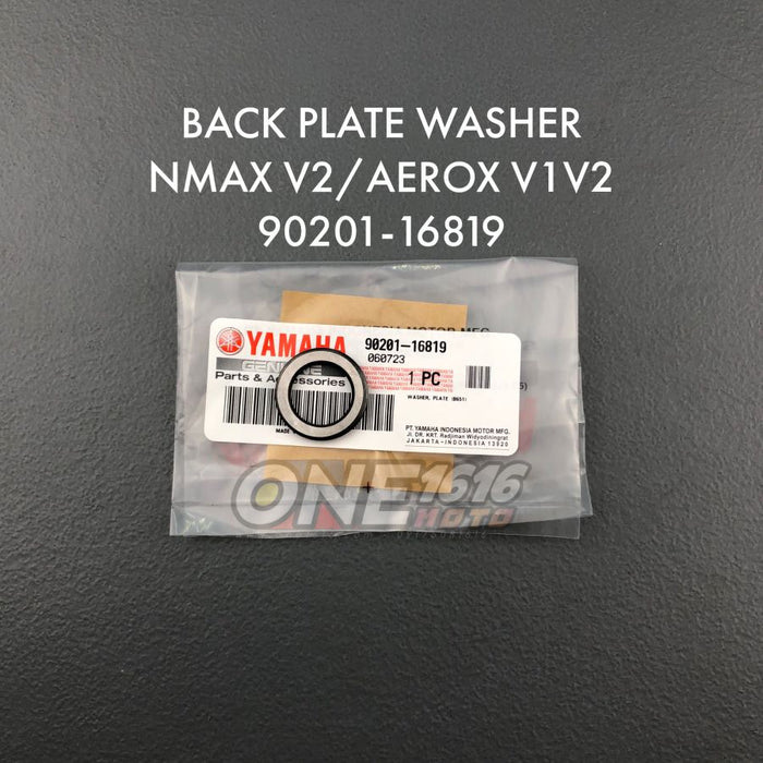 Yamaha Genuine Back Plate Washer 90201-16819 for Nmax V2/Aerox V1,V2