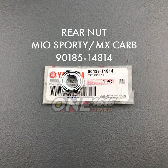 Yamaha Genuine Rear Nut 90185-14814 for Mio Sporty/Mio Mx Carb