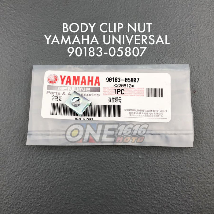 Yamaha Genuine Body Clip Nut Spring 90183-05807 for Yamaha Motorcycles and Scooters Universal