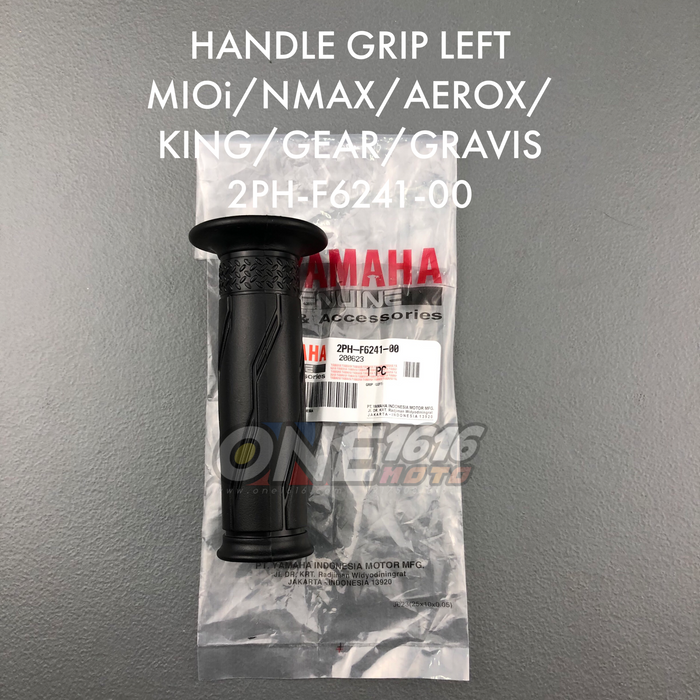 Yamaha Genuine Handle Grip Left 2PH-F6241-00 for Mio i125/Nmax/Aerox/King/Gear/Gravis