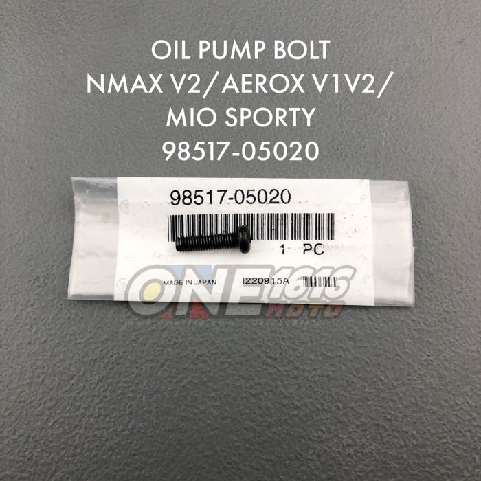 Yamaha Genuine Oil Pump Bolt 98517-05020 for Nmax v2/Aerox v1v2/Mio Sporty