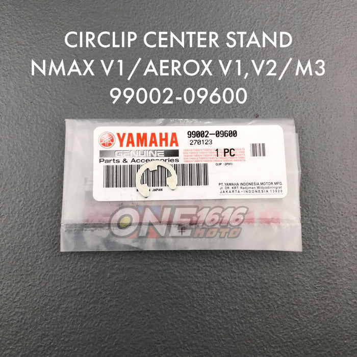Yamaha Genuine Circlip Center Stand 99002-09600 for Nmax V2/Aerox V1,V2/Mio i125