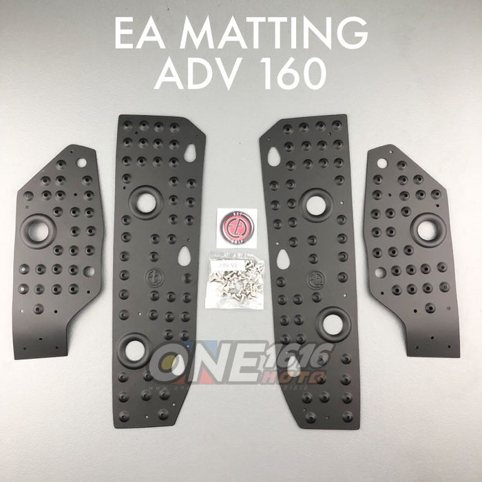 EA Puzzle Matting Original Matte Black Heavy Duty For ADV 160