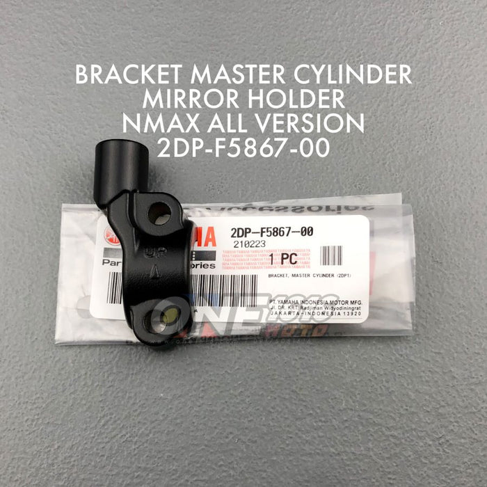 Yamaha Genuine Bracket Master Cylinder Mirror Holder Left Hand 2DP-F5867-00 for Nmax All Versions