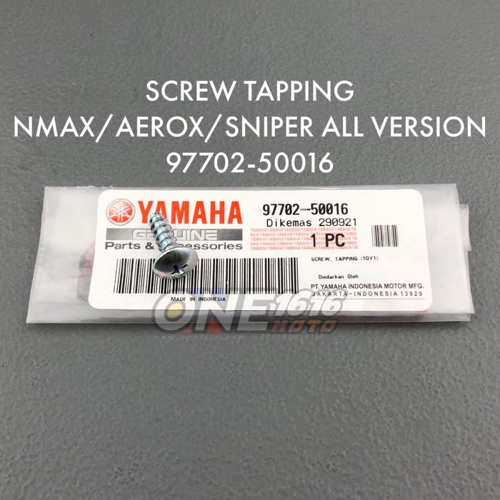 Yamaha Genuine Screw Tapping 97702-50016 Universal for Nmax/Aerox/Mio/Sniper All Version