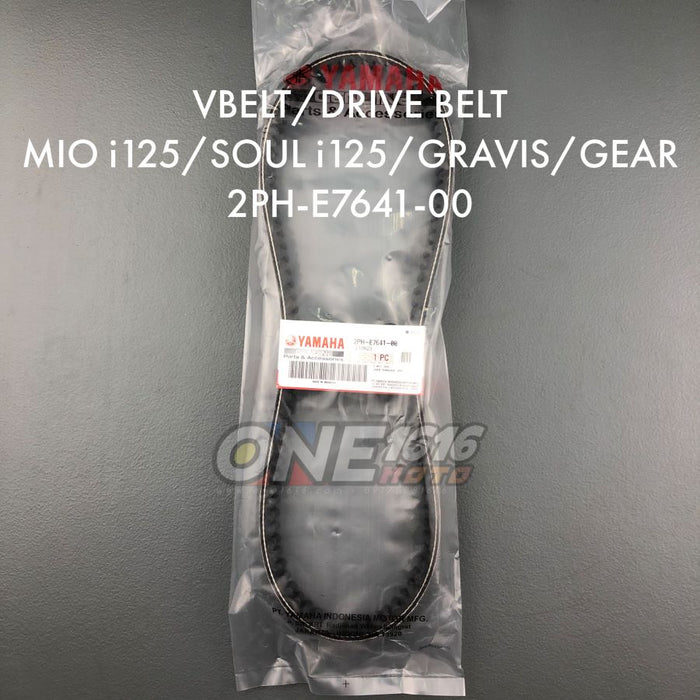 Yamaha Genuine V-belt 2PH-E7641-00 for Mio i125/Soul i125/Gravis/Gear