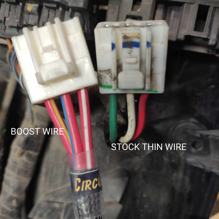 Circuit 3 Stator to ECU Long Wire Harness Connector for Nmax V2, V2.1/Aerox V1, V2 Anti-Error 12 Original