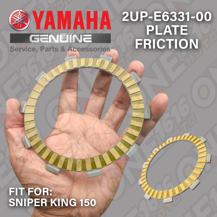 Yamaha Genuine Clutch Lining Friction Plate 2UP-E6331-00 for Sniper King 150