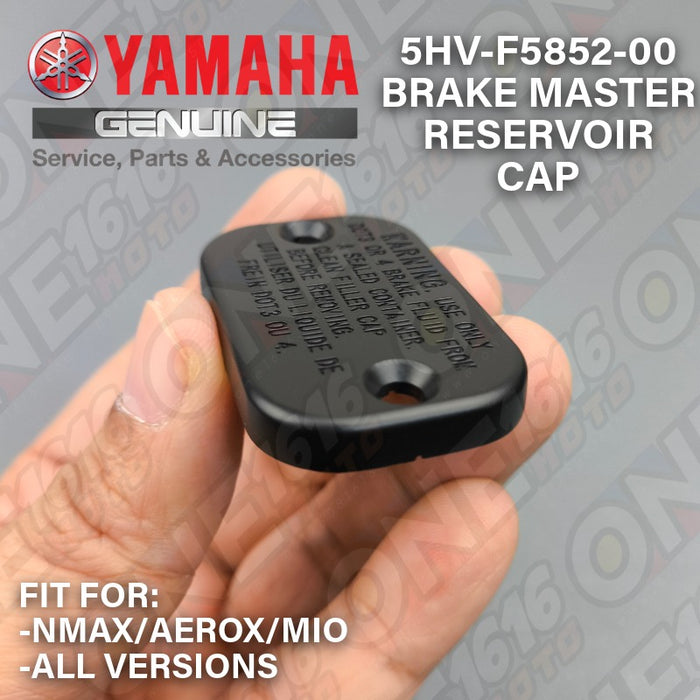 Yamaha Genuine Cap Cover Reservoir Brake Master 5HV-F5852-00 for Nmax/Aerox/Mio All Version