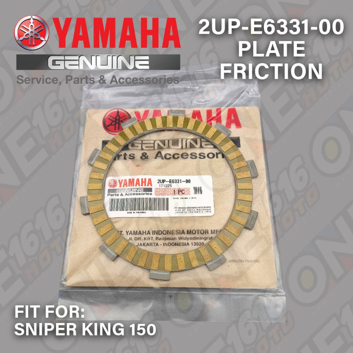 Yamaha Genuine Clutch Lining Friction Plate 2UP-E6331-00 for Sniper King 150