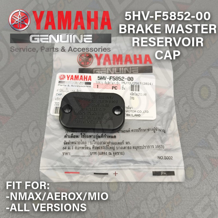 Yamaha Genuine Cap Cover Reservoir Brake Master 5HV-F5852-00 for Nmax/Aerox/Mio All Version