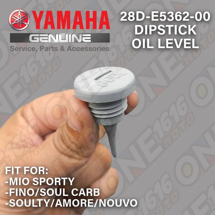 Yamaha Genuine Dipstick Plug Oil Level 28D-E5362-00 for Mio Sporty/Fino,Soul Carb/Soulty/Amore/Nouvo