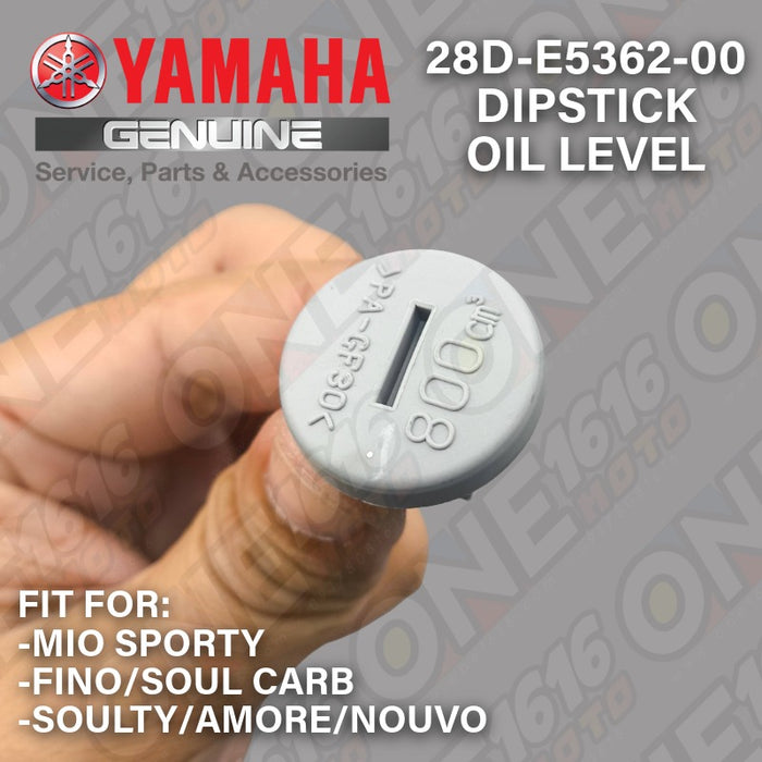 Yamaha Genuine Dipstick Plug Oil Level 28D-E5362-00 for Mio Sporty/Fino,Soul Carb/Soulty/Amore/Nouvo